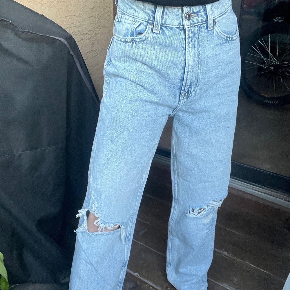 H&M Loose Straight Jeans NWT